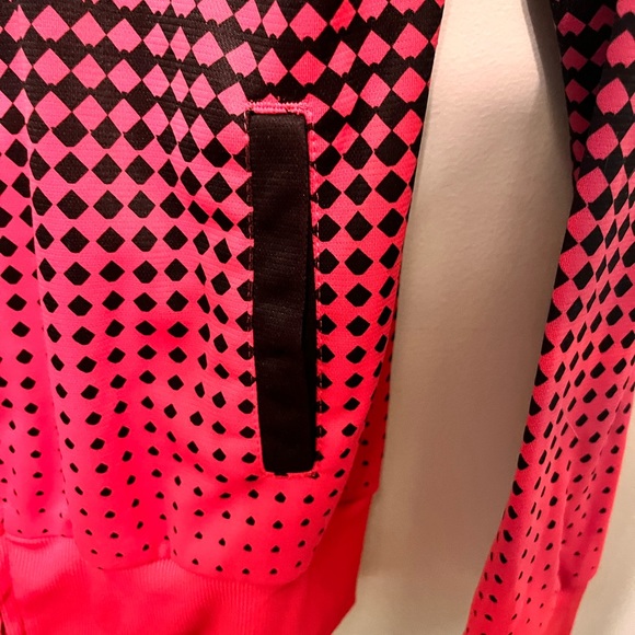 Bench - Women’s Small - Pink and Black Zip-up Hoodie - 100% Polyester - - Picture 7 of 15